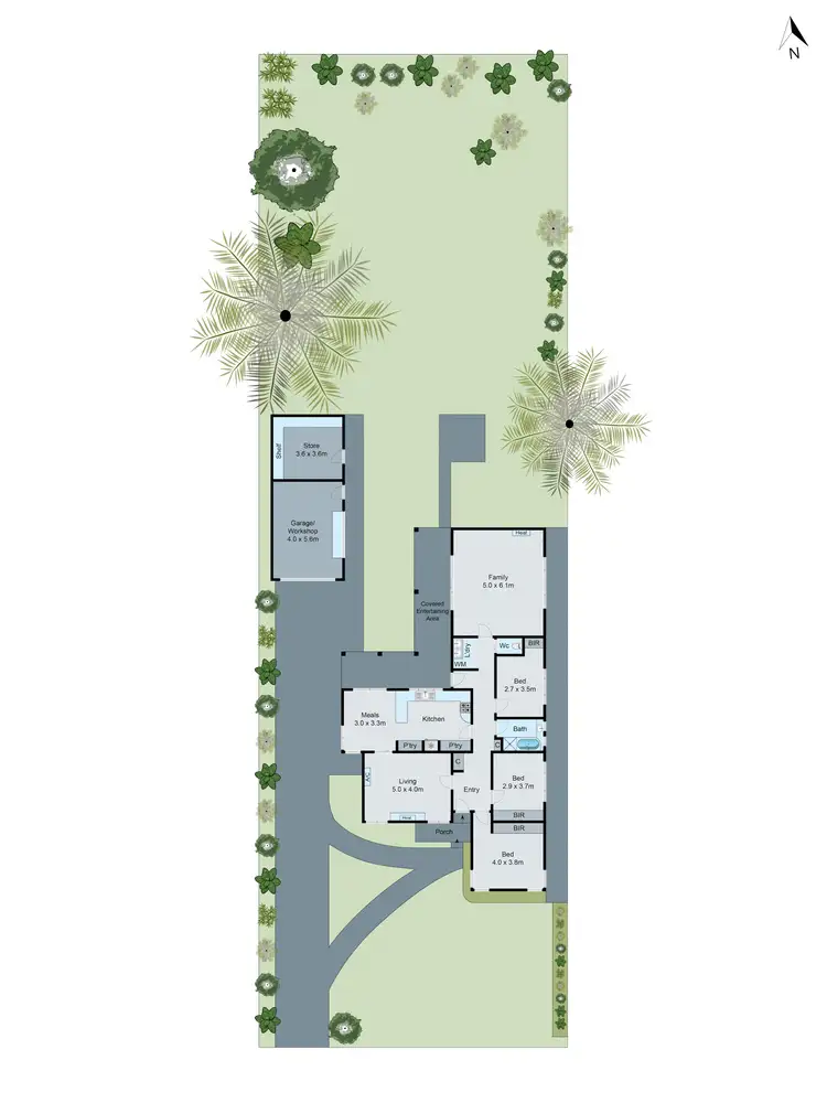 Floorplan of Homely house listing, 10 Anderson Street, Pakenham VIC 3810