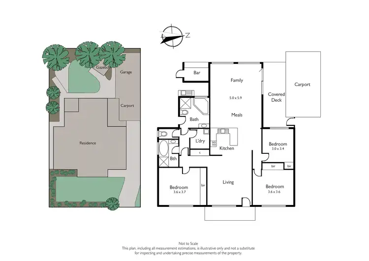 Floorplan of Homely house listing, 4 Elwers Road, Rosebud VIC 3939