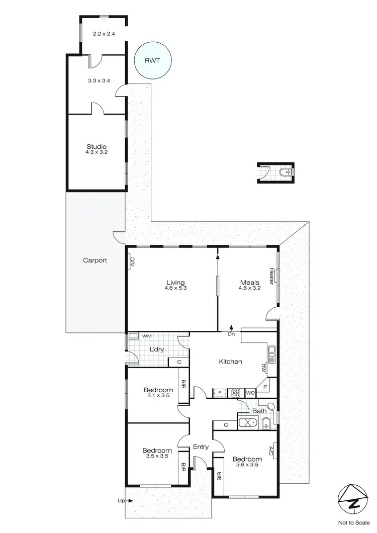 Floorplan of Homely house listing, 10 Iris Avenue, Wendouree VIC 3355
