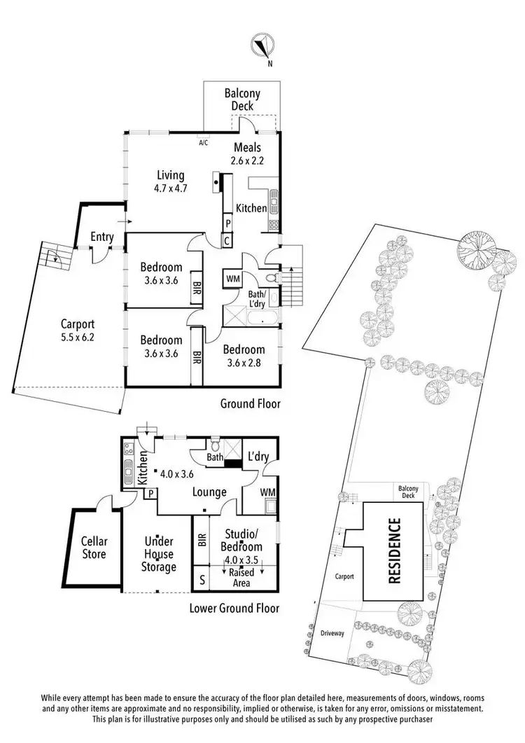 Floorplan of Homely house listing, 83 Warren Road, Viewbank VIC 3084