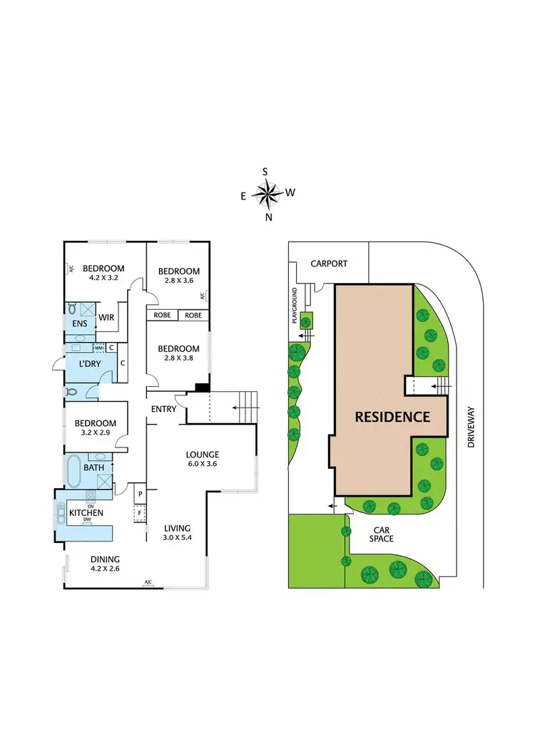 Floorplan of Homely house listing, 1/24 Chapman Street, Diamond Creek VIC 3089