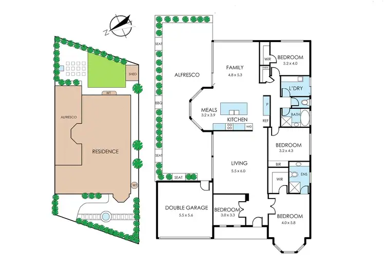 Floorplan of Homely house listing, 23 Sanctuary Place, Aspendale Gardens VIC 3195