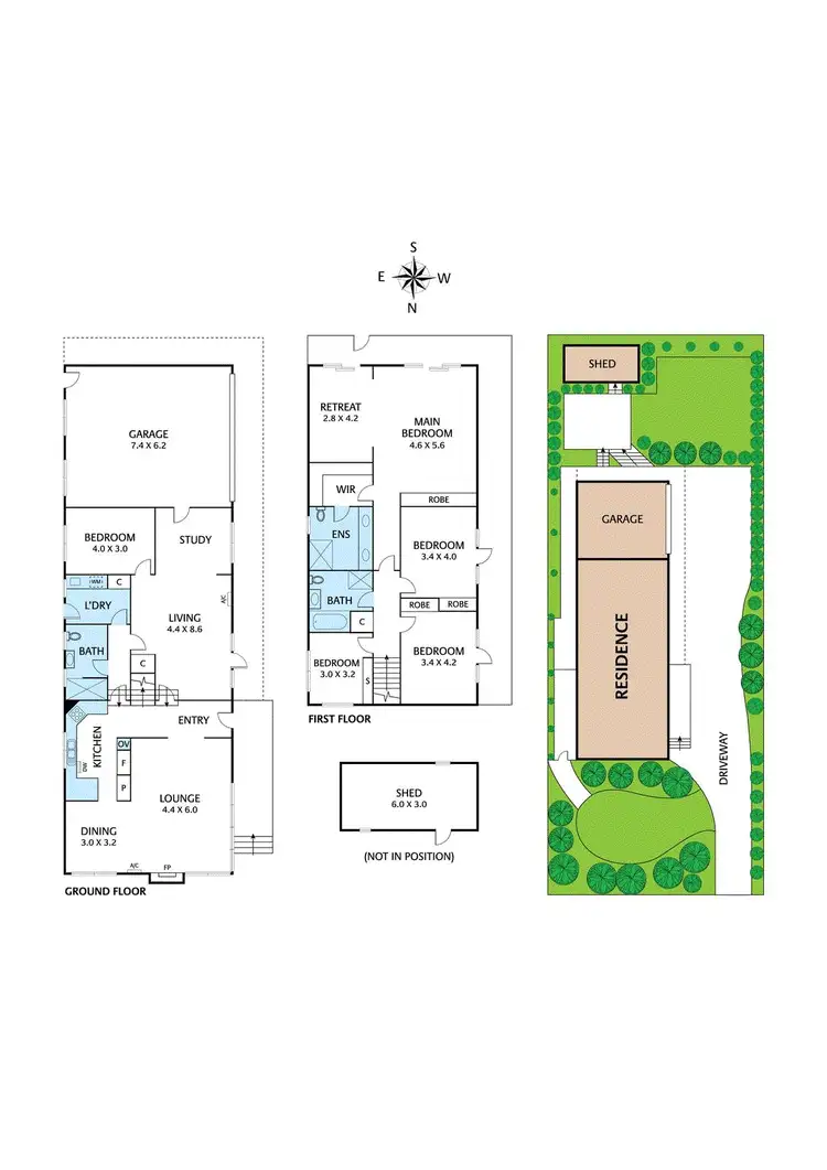 Floorplan of Homely house listing, 22 Old Eltham Road, Lower Plenty VIC 3093