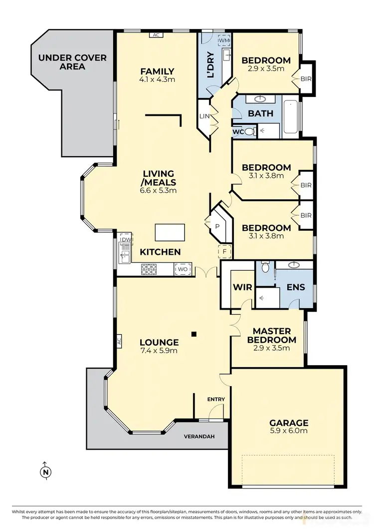 Floorplan of Homely house listing, 1 Tahara Court, Werribee VIC 3030