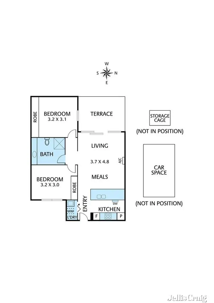 Floorplan of Homely apartment listing, 108/139 Noone Street, Clifton Hill VIC 3068