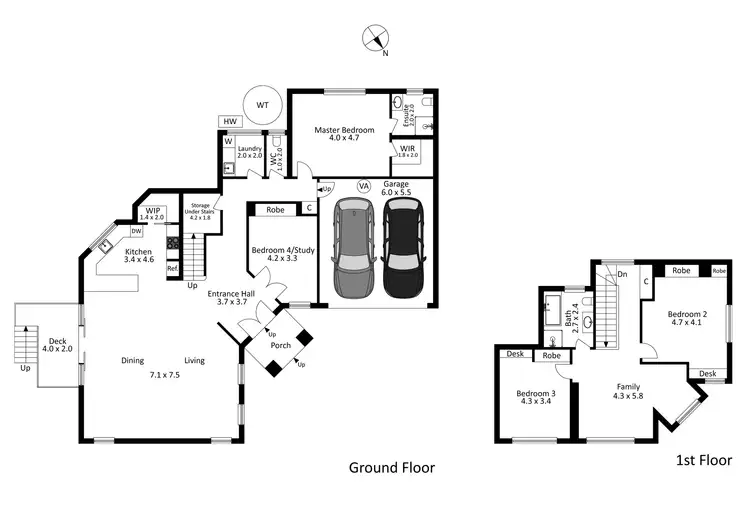 Floorplan of Homely house listing, 10 Francesca Street, Mont Albert North VIC 3129
