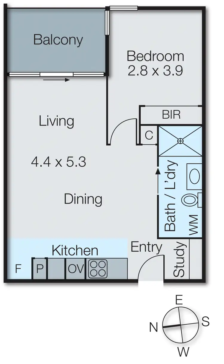 Floorplan of Homely apartment listing, 502/19-21 Hanover Street, Oakleigh VIC 3166