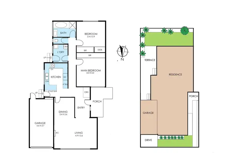 Floorplan of Homely unit listing, 3/14 Albenca Street, Mentone VIC 3194