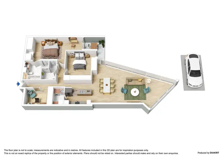 Floorplan of Homely apartment listing, 4608/7 Riverside Quay, Southbank VIC 3006