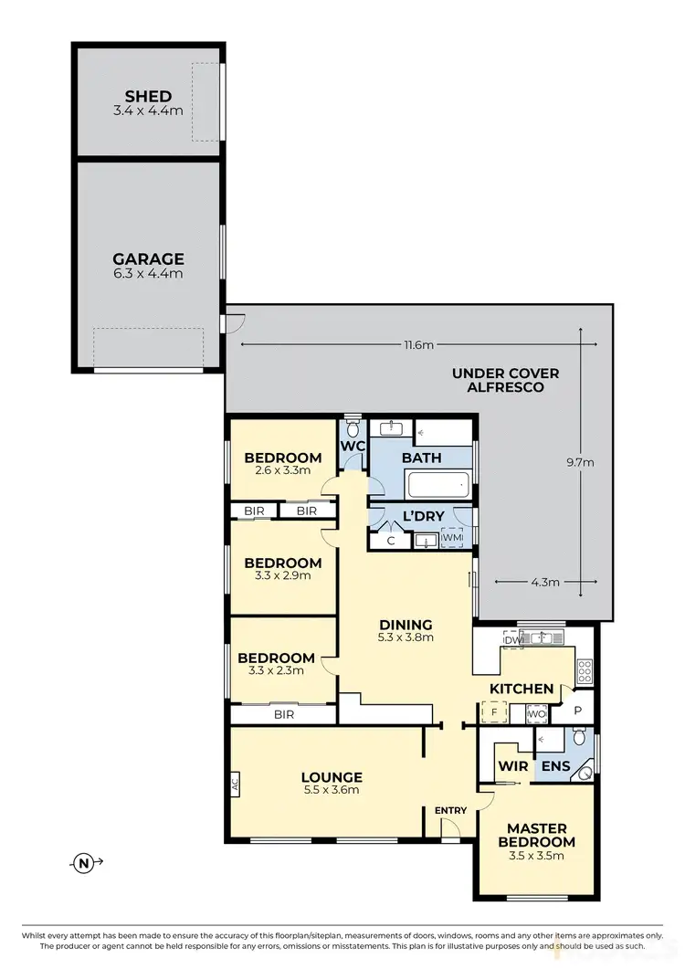 Floorplan of Homely house listing, 8 Howitt Court, Werribee VIC 3030