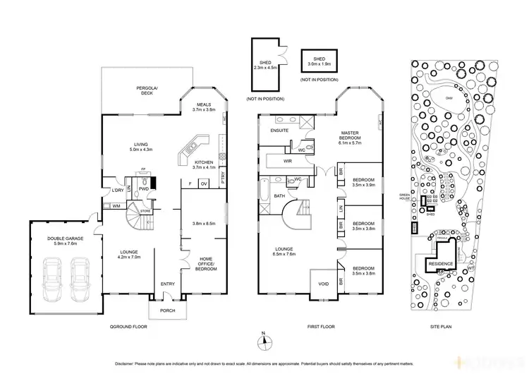 Floorplan of Homely house listing, 65-67 Belle Vue Drive, Ocean Grove VIC 3226