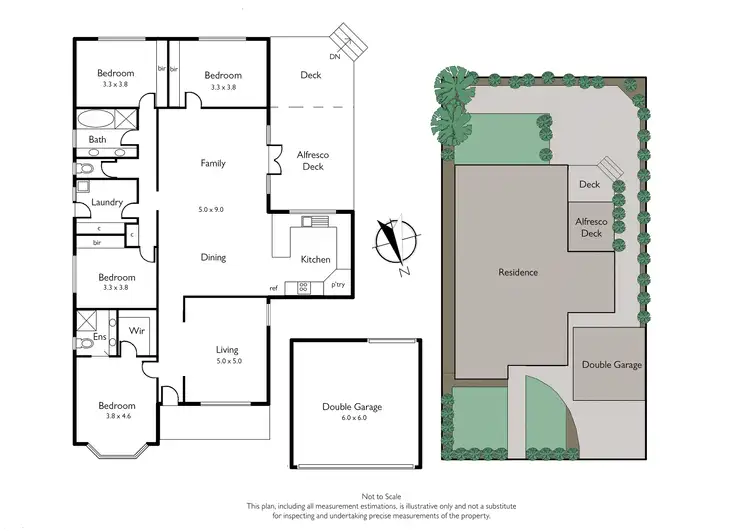 Floorplan of Homely house listing, 28 Tintagel Way, Mornington VIC 3931