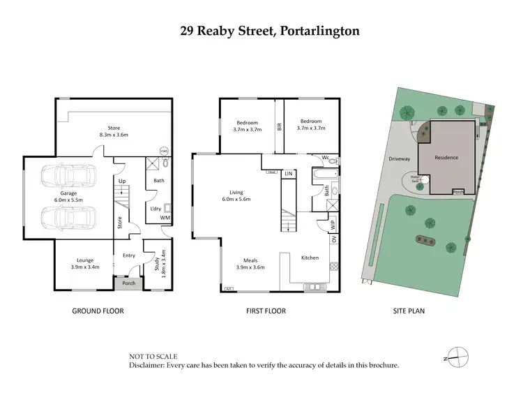 Floorplan of Homely house listing, 29 Reaby Street, Portarlington VIC 3223