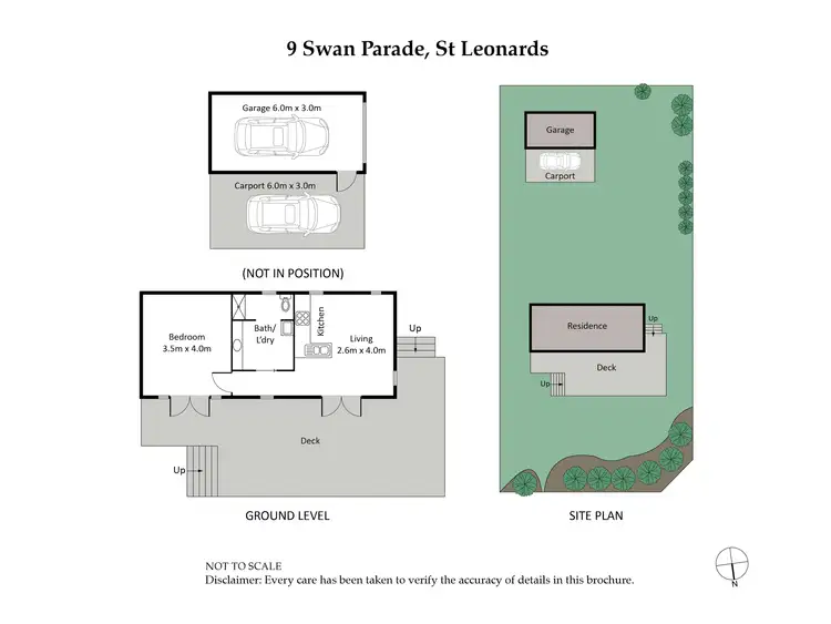 Floorplan of Homely house listing, 9 Swan Parade, St Leonards VIC 3223