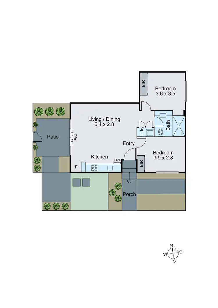 Floorplan of Homely apartment listing, 14/2 Cyril Street, Box Hill South VIC 3128