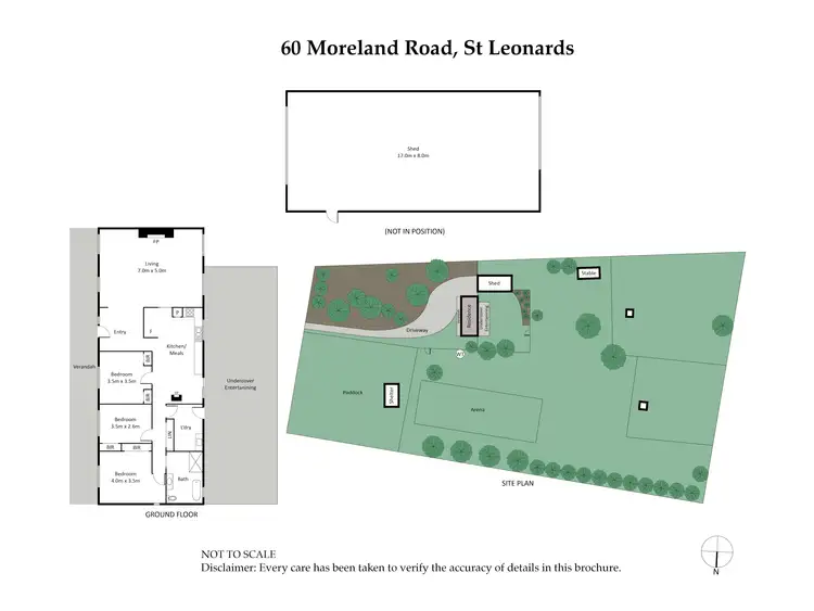 Floorplan of Homely house listing, 60 Moreland Road, St Leonards VIC 3223
