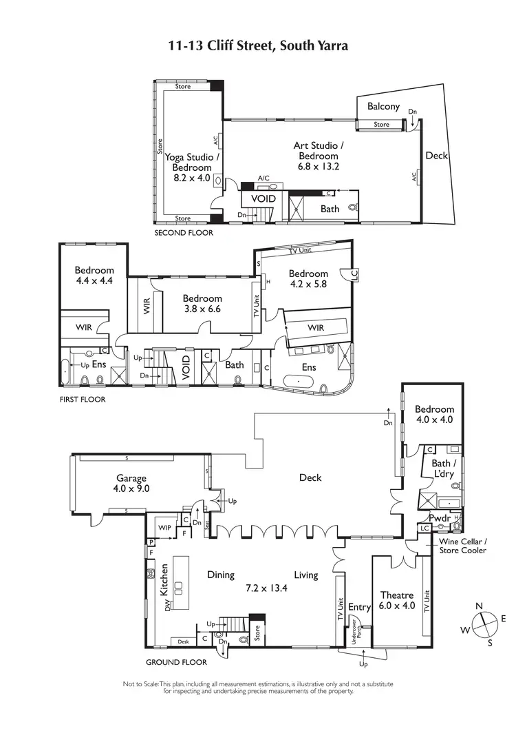 Floorplan of Homely house listing, 11-13 Cliff Street, South Yarra VIC 3141
