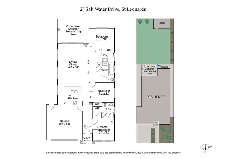 Floorplan of Homely house listing, 27 Salt Water Drive, St Leonards VIC 3223