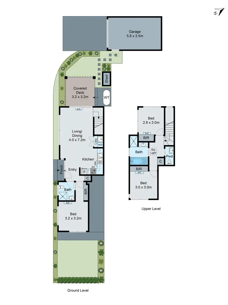 Floorplan of Homely townhouse listing, 2/49 Margot Street, Chadstone VIC 3148