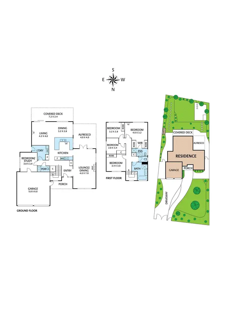 Floorplan of Homely house listing, 10 Gallery Gate Road, Yallambie VIC 3085