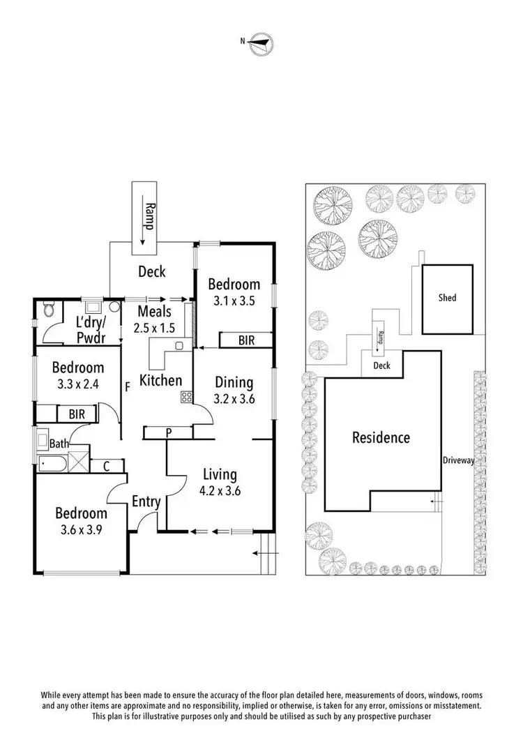 Floorplan of Homely house listing, 12 Mabel Street, Ivanhoe VIC 3079