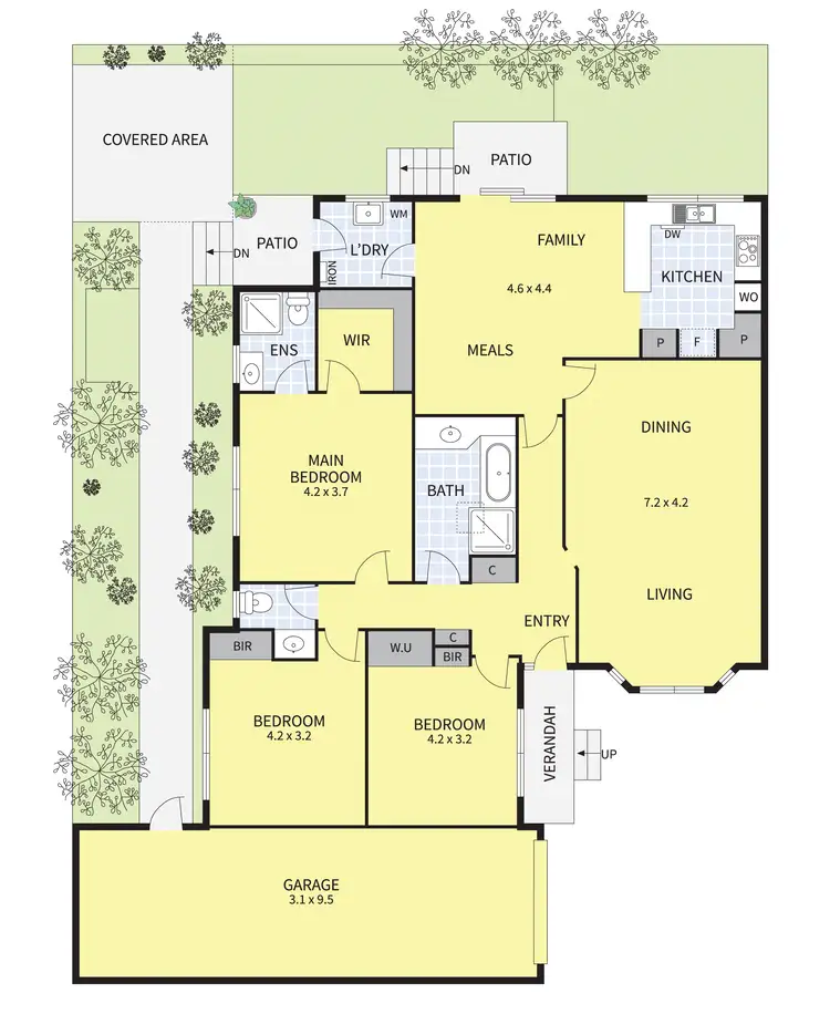 Floorplan of Homely unit listing, 3/209-211 Bambra Road, Caulfield North VIC 3161