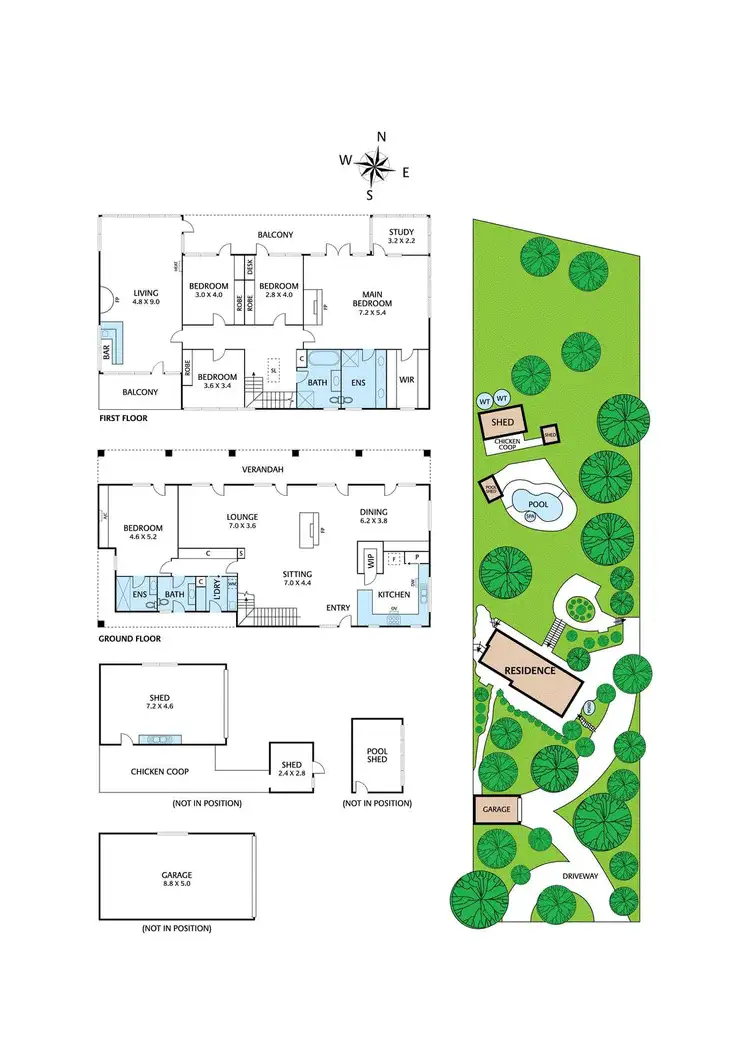 Floorplan of Homely house listing, 24 Bradleys Lane, North Warrandyte VIC 3113
