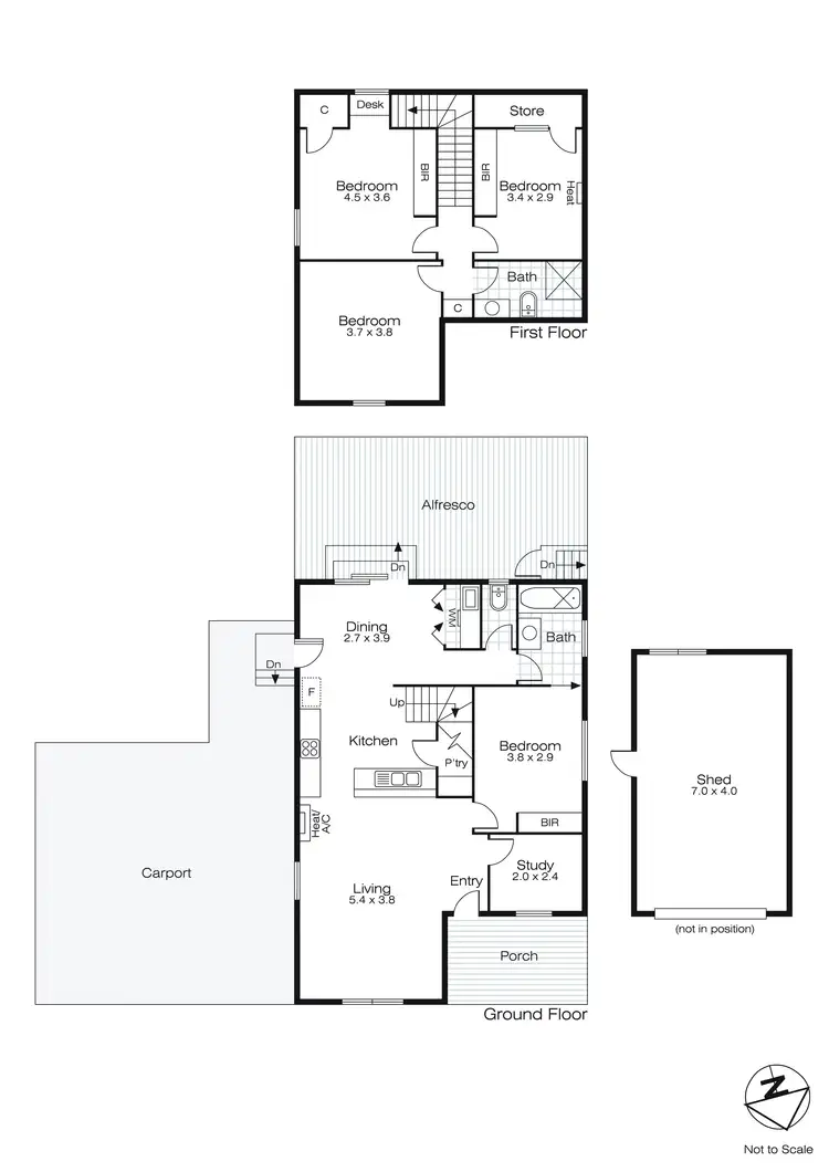 Floorplan of Homely house listing, 2 Ironbark Close, Buninyong VIC 3357