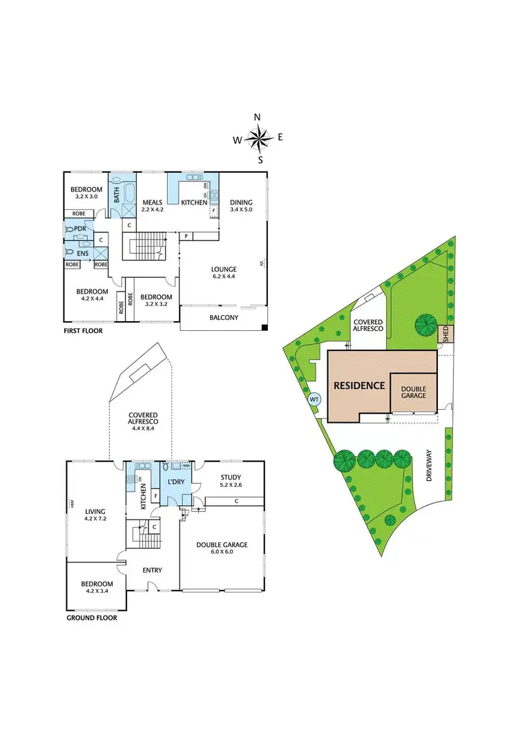 Floorplan of Homely house listing, 2 Simla Close, Viewbank VIC 3084