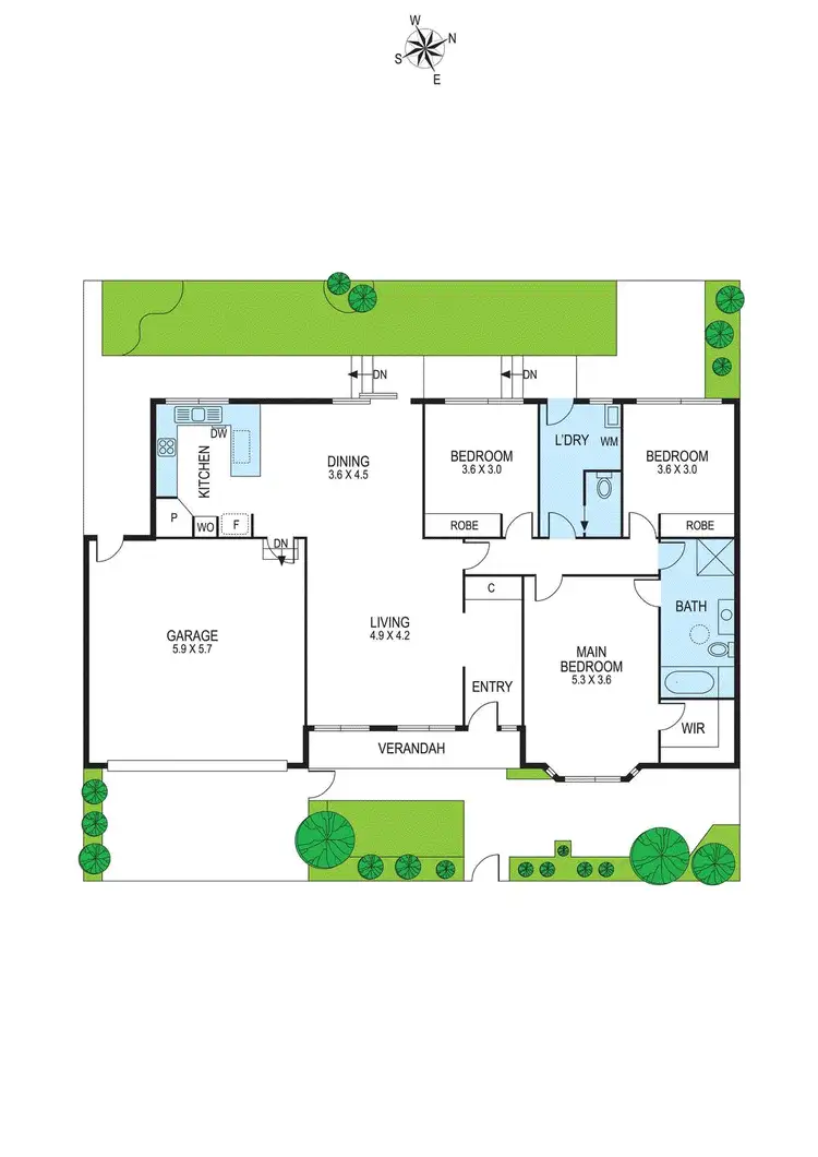 Floorplan of Homely house listing, 41 Connie Street, Bentleigh East VIC 3165