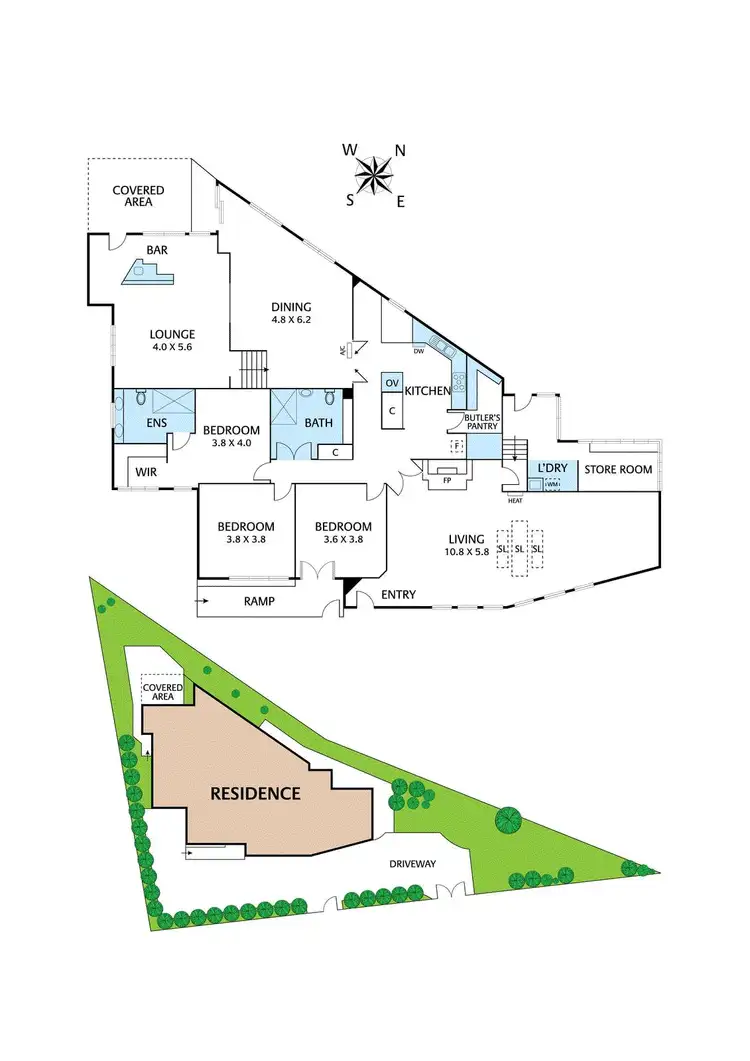 Floorplan of Homely house listing, 15 Riverview Road, Montmorency VIC 3094