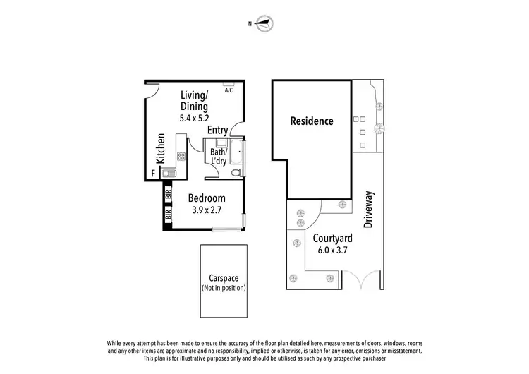 Floorplan of Homely apartment listing, 4/239 Rathmines Street, Fairfield VIC 3078