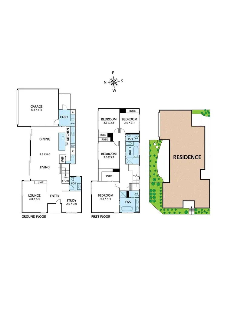 Floorplan of Homely house listing, 20 Latrobe Avenue, Alphington VIC 3078