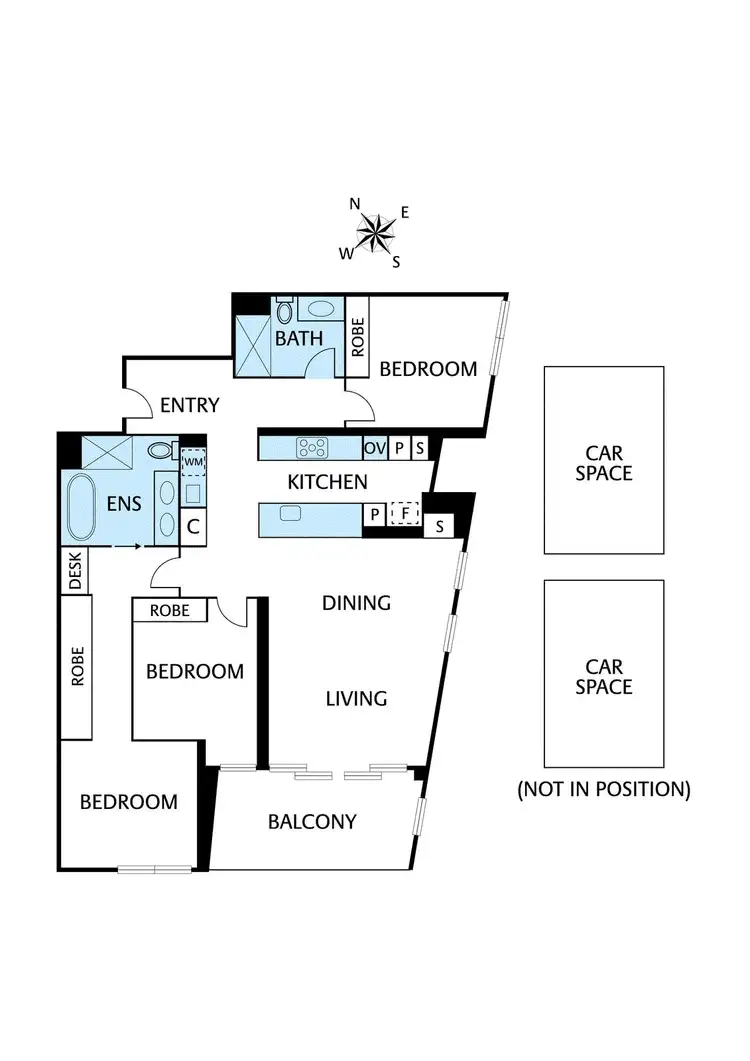 Floorplan of Homely apartment listing, G10B/173 The Boulevard, Ivanhoe East VIC 3079
