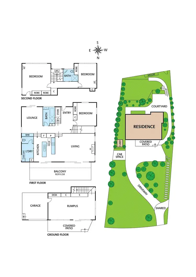 Floorplan of Homely house listing, 288 Yarra Street, Warrandyte VIC 3113