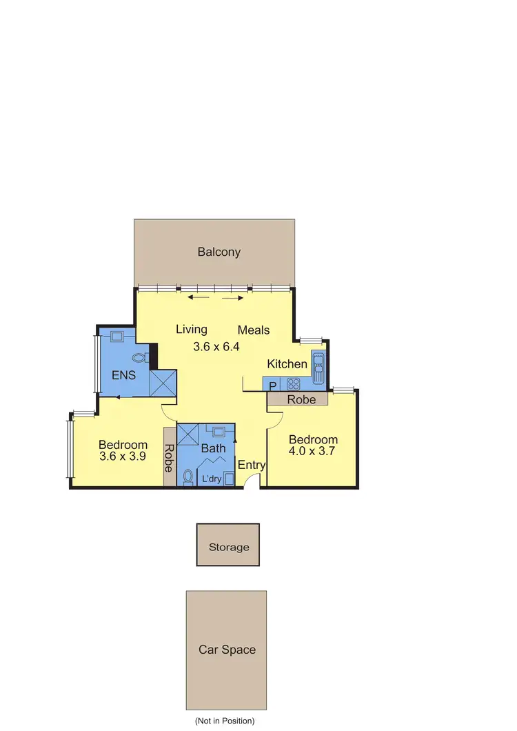 Floorplan of Homely apartment listing, 20/790 Warrigal Road, Malvern East VIC 3145