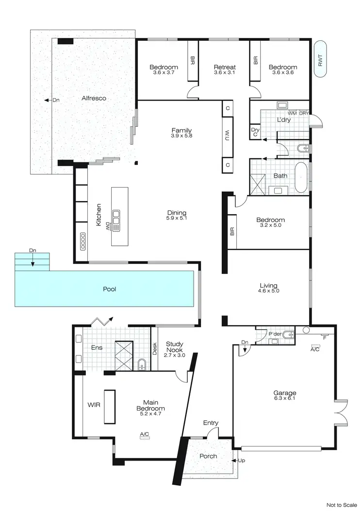 Floorplan of Homely house listing, 1790 Sturt Street, Alfredton VIC 3350
