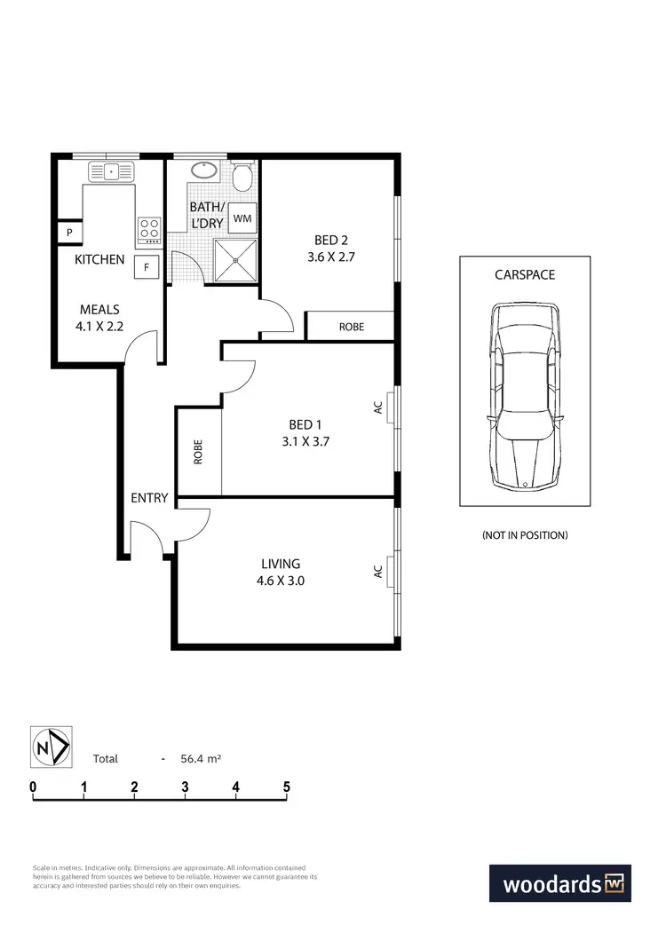 Floorplan of Homely apartment listing, 8/121 Tucker Road, Bentleigh VIC 3204