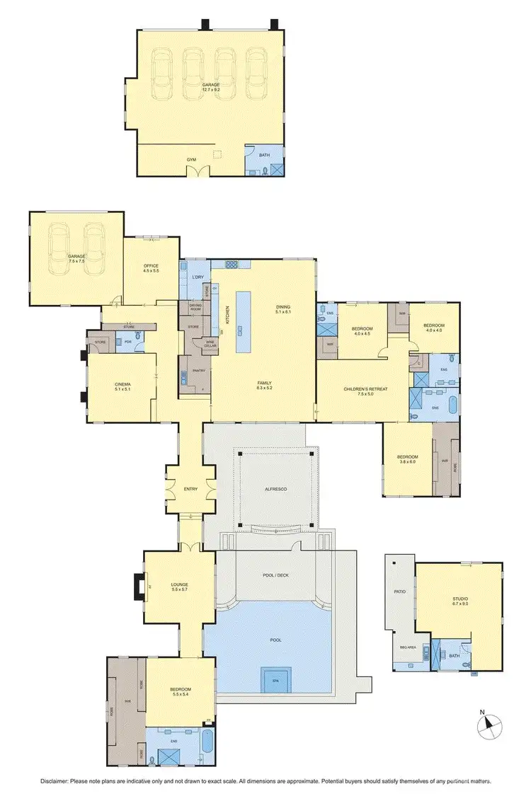 Floorplan of Homely house listing, 192-194 Berringa Road, Park Orchards VIC 3114