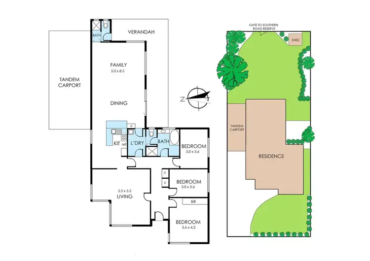 Floorplan of Homely house listing, 18 Coolabah Street, Mentone VIC 3194