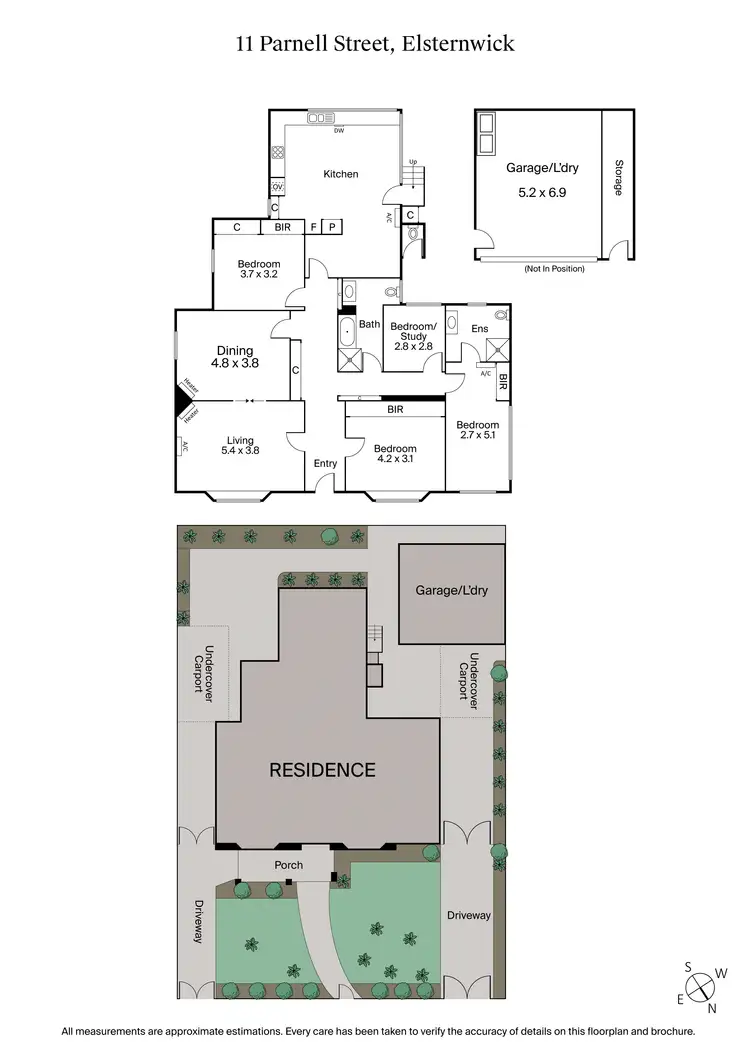 Floorplan of Homely house listing, 11 Parnell Street, Elsternwick VIC 3185