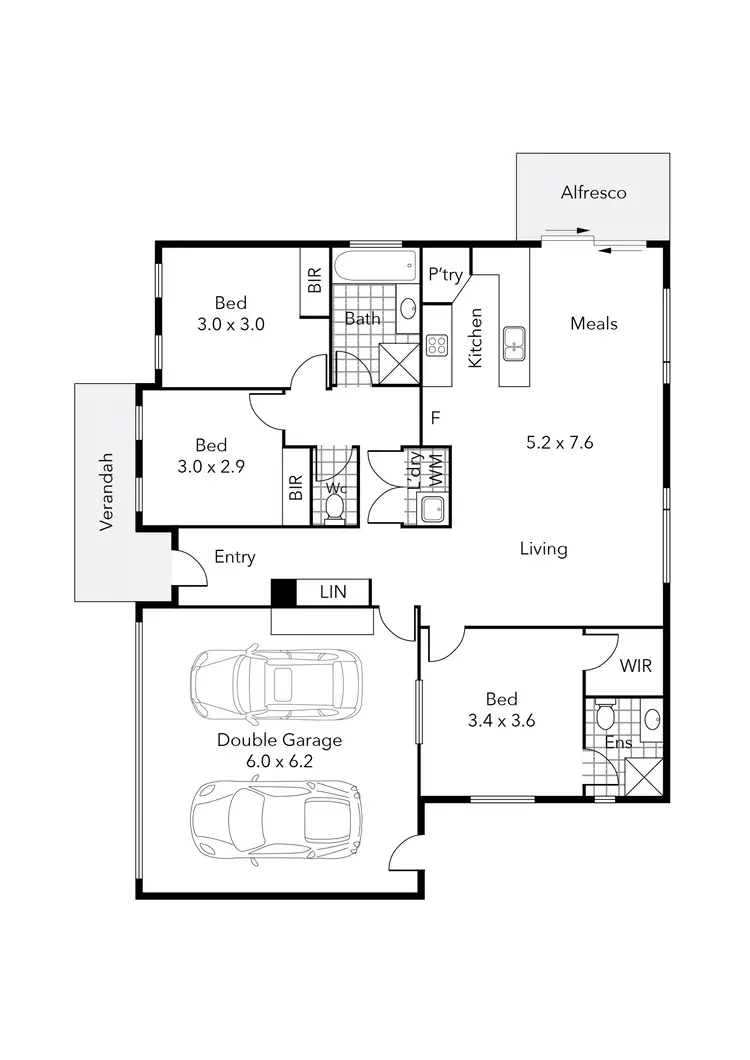 Floorplan of Homely house listing, 9 Kirby Avenue, Canadian VIC 3350