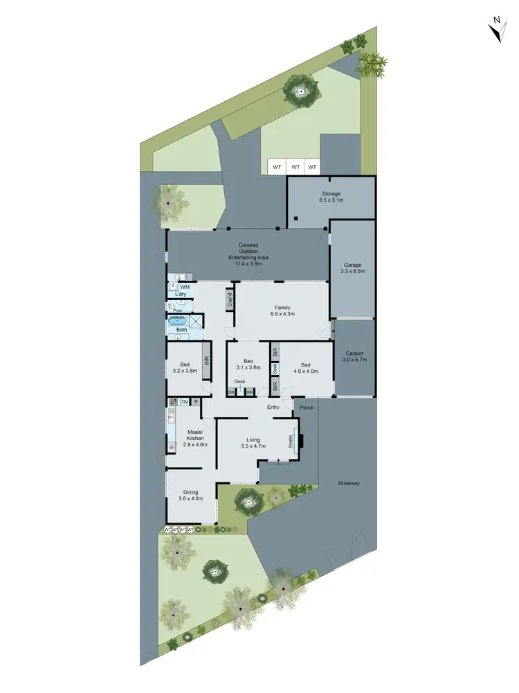 Floorplan of Homely house listing, 58 Burwood Highway, Burwood East VIC 3151