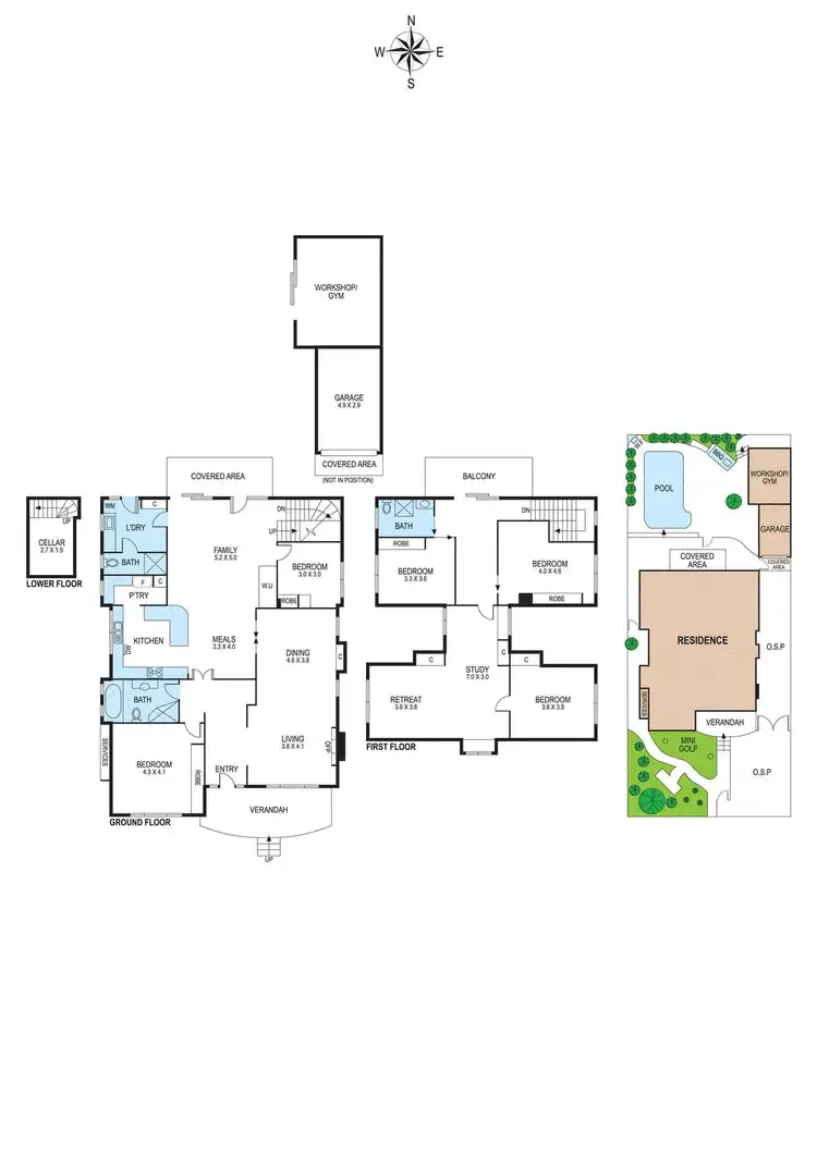 Floorplan of Homely house listing, 24 Murray Road, Mckinnon VIC 3204