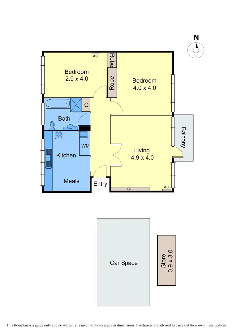 Floorplan of Homely apartment listing, 8/1277 Toorak Road, Camberwell VIC 3124