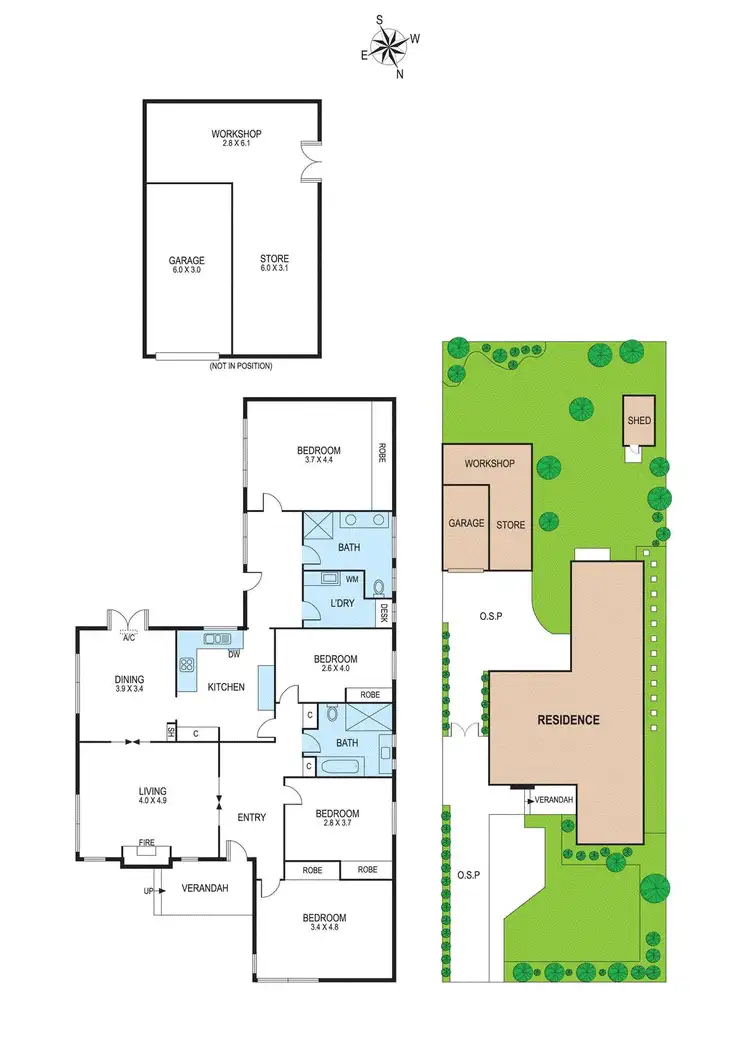 Floorplan of Homely house listing, 30 Atkinson Street, Bentleigh VIC 3204