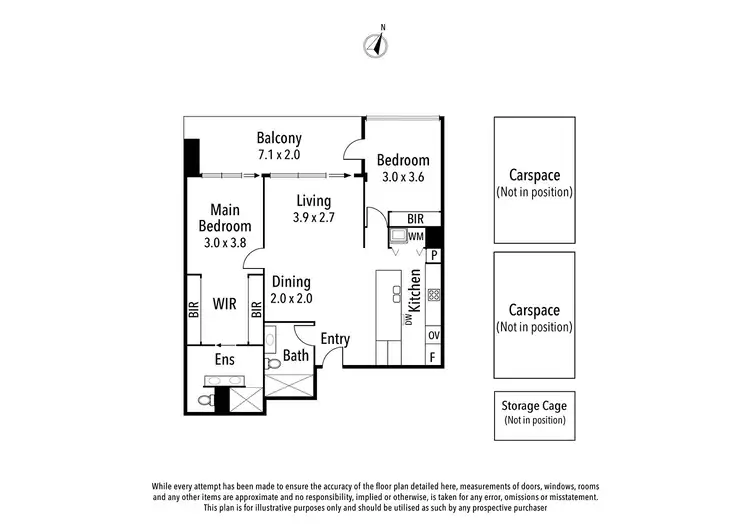 Floorplan of Homely apartment listing, 102/35 Mount Street, Eaglemont VIC 3084