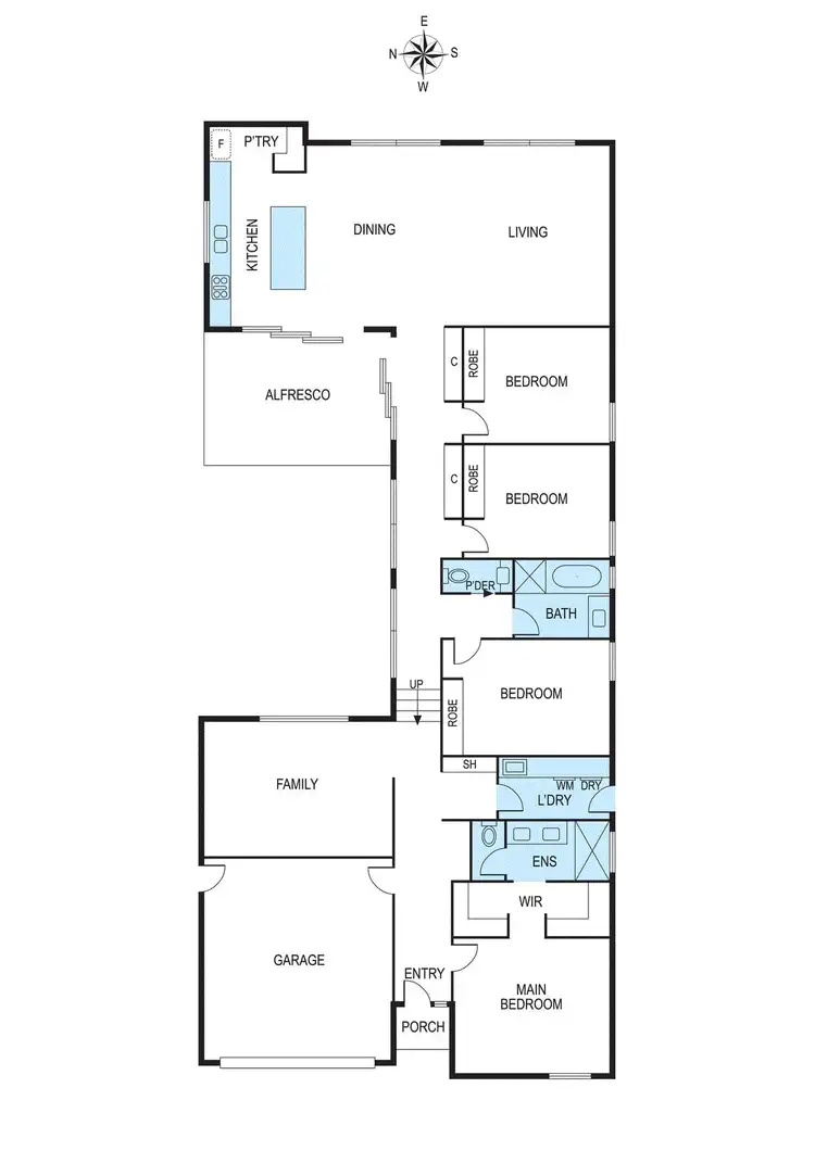 Floorplan of Homely house listing, 8 Rowland Street, Bentleigh East VIC 3165