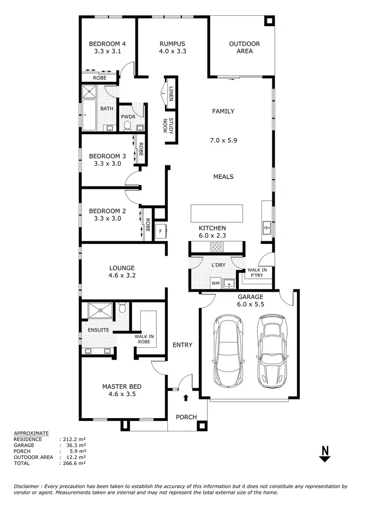 Floorplan of Homely house listing, 21 Jasmine Place, Wallan VIC 3756