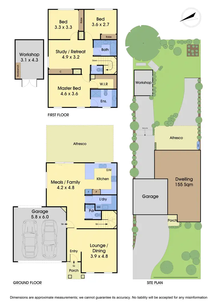 Floorplan of Homely house listing, 14A William Road, Croydon VIC 3136
